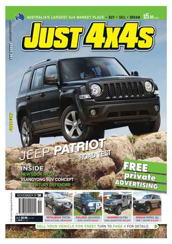 JUST 4X4S issue JUST 4X4 Nov Issue 261