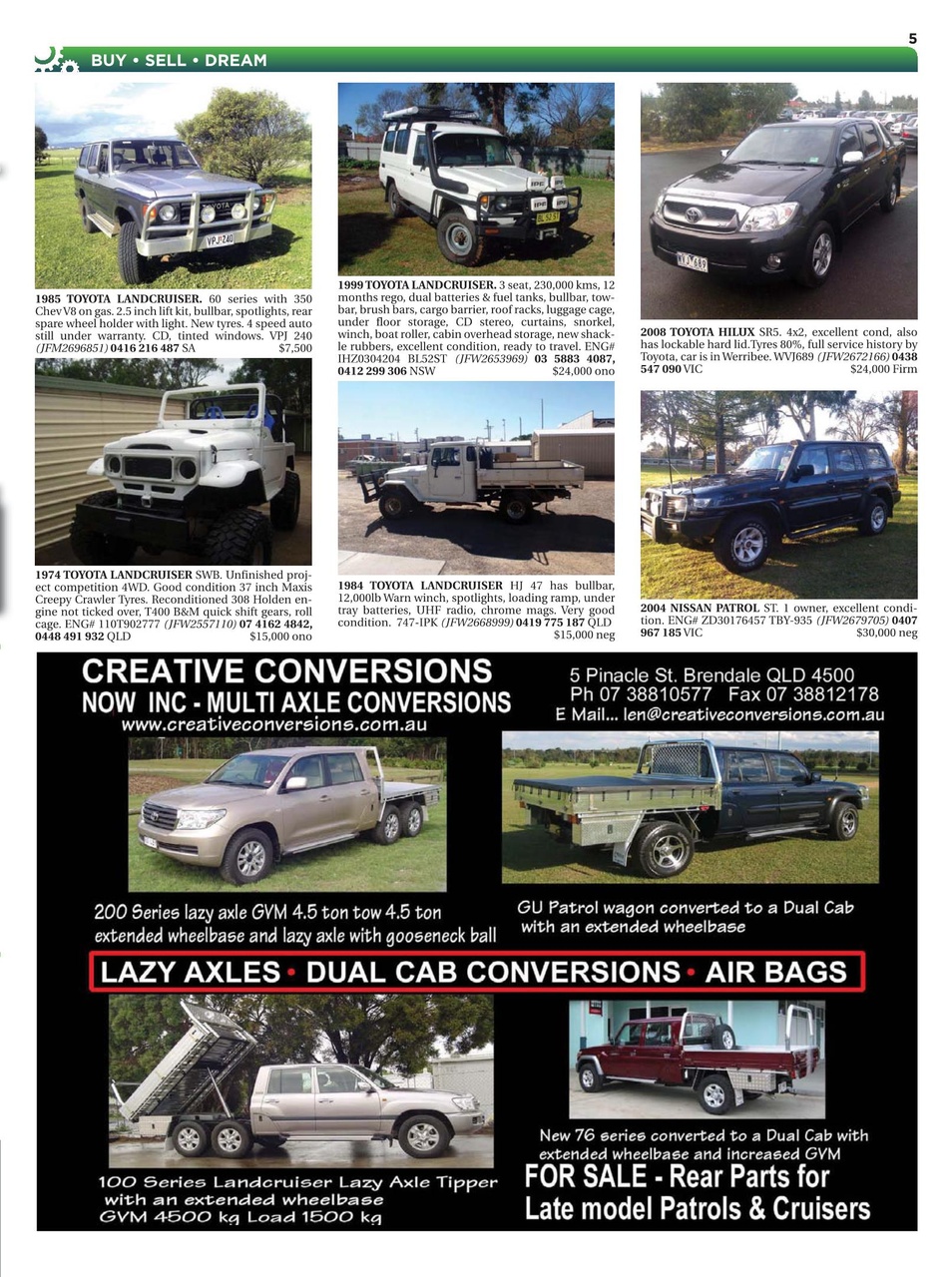 JUST 4X4S Preview Pages