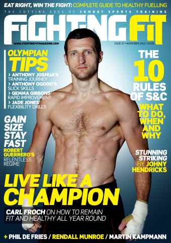 Boxing News issue Fighting Fit - November 2012