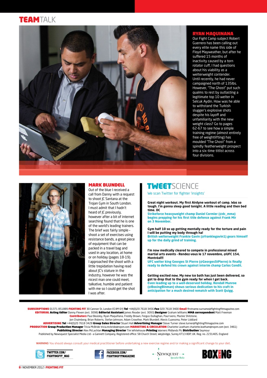 Boxing News Preview Pages