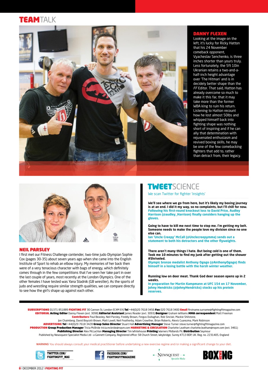 Boxing News Preview Pages