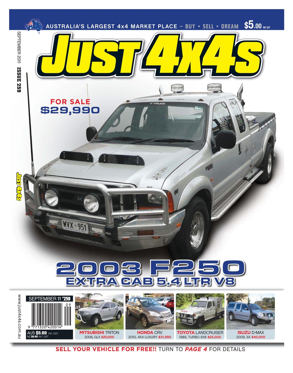 JUST 4X4S Preview Pages