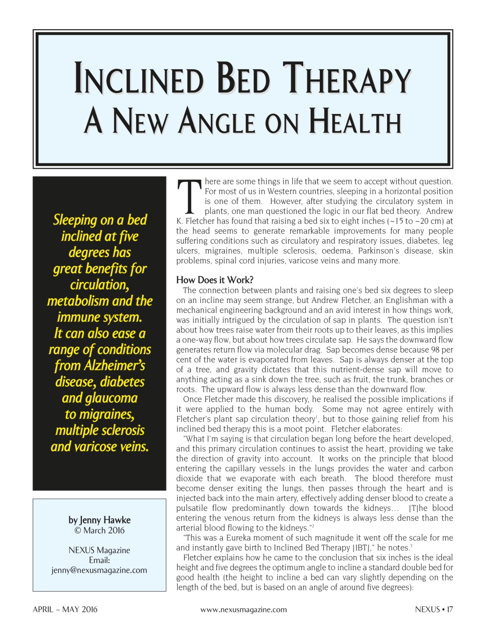 Nexus Magazine Preview Pages