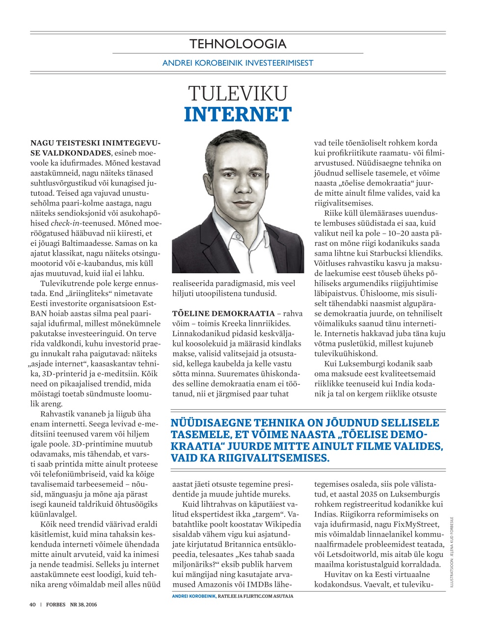 Forbes Estonia Preview Pages