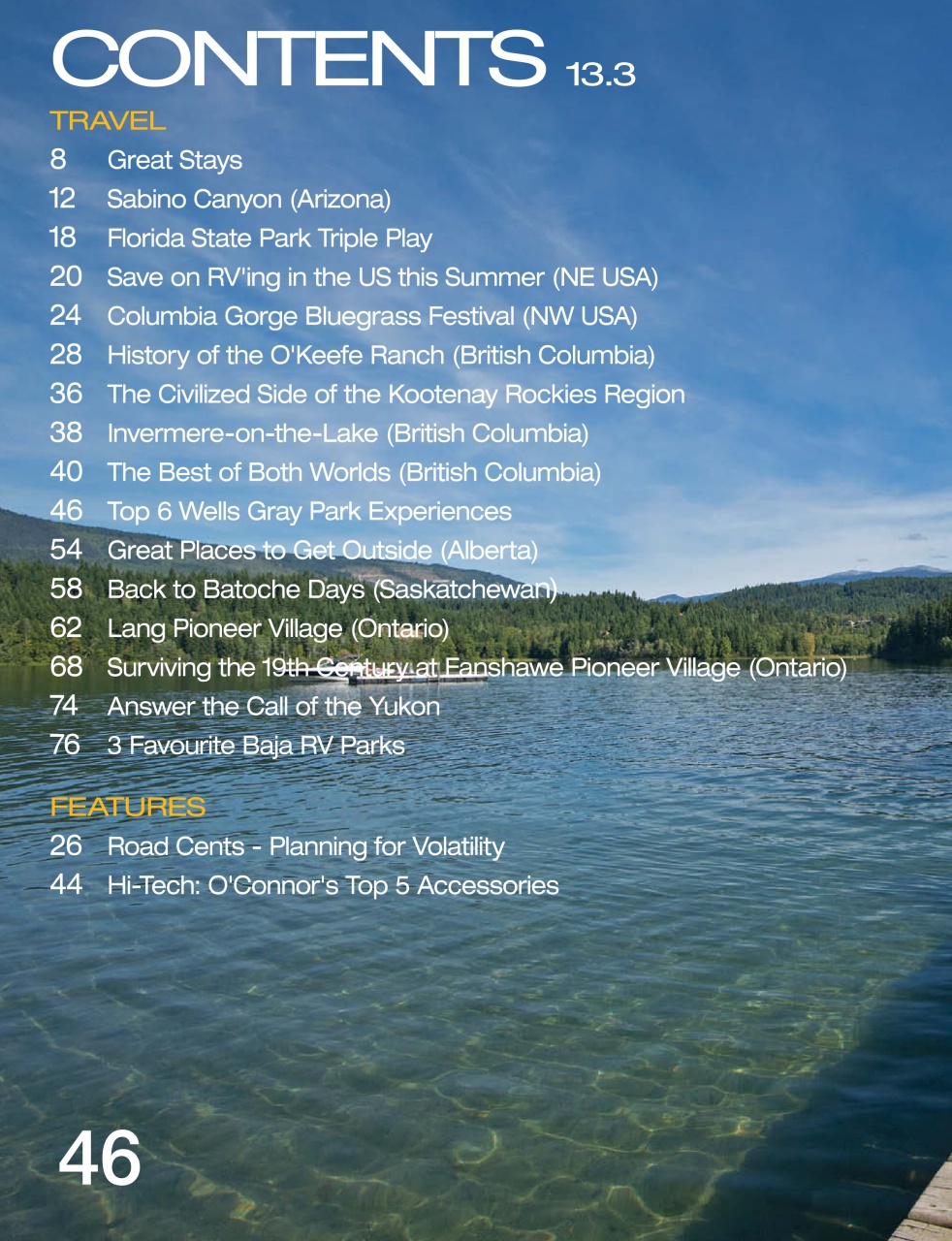 Snowbirds & RV Travelers Preview Pages