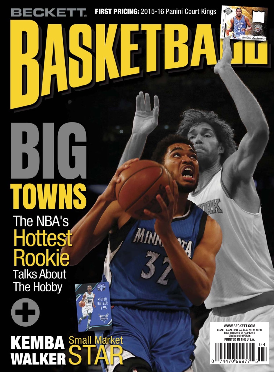 Beckett Basketball Magazine Preview Pages