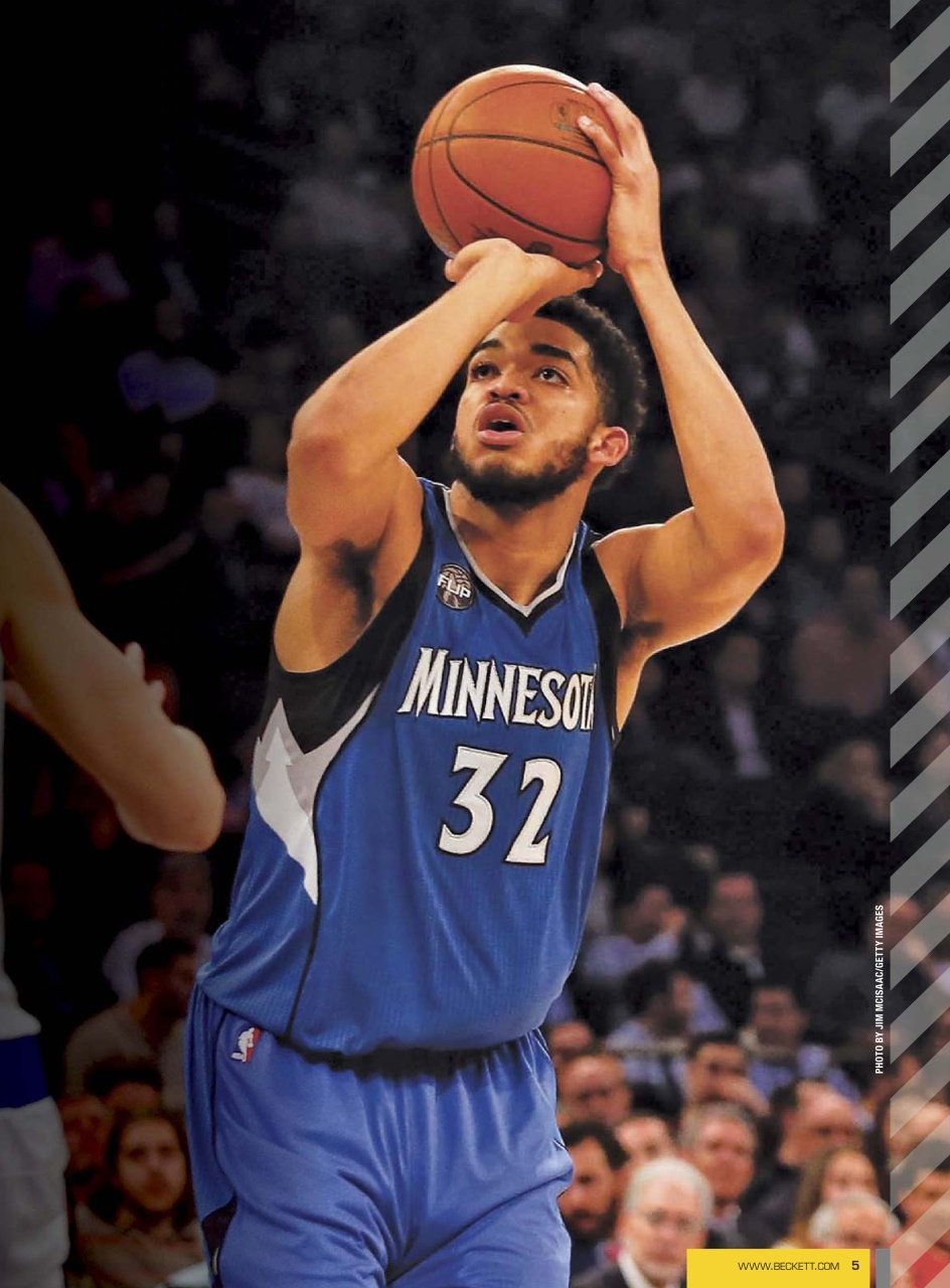 Beckett Basketball Magazine Preview Pages