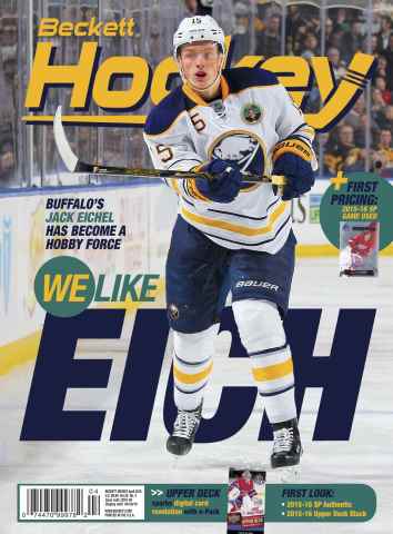 Beckett Hockey Magazine issue April 2016