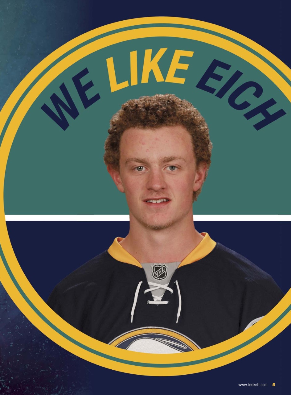 Beckett Hockey Magazine Preview Pages