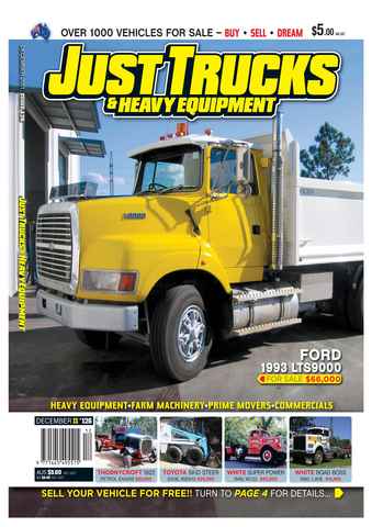 JUST TRUCKS issue JUST TRUCKS Dec Issue 126