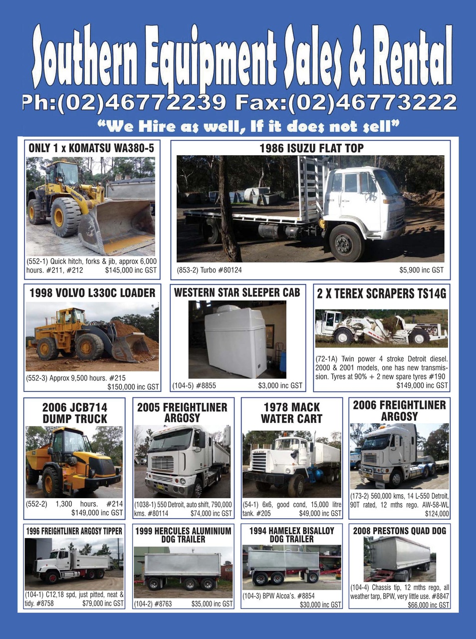 JUST TRUCKS Preview Pages