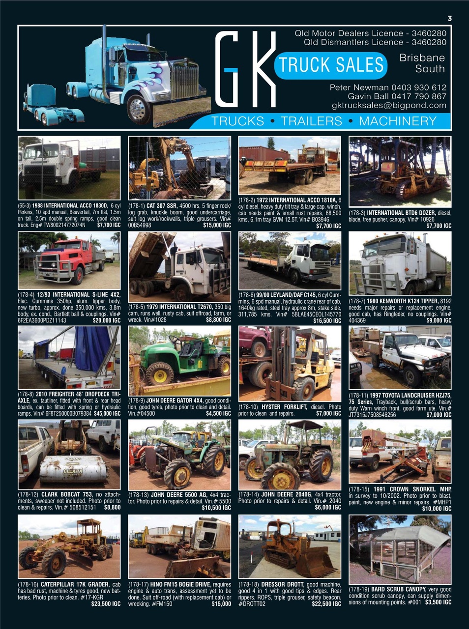 JUST TRUCKS Preview Pages