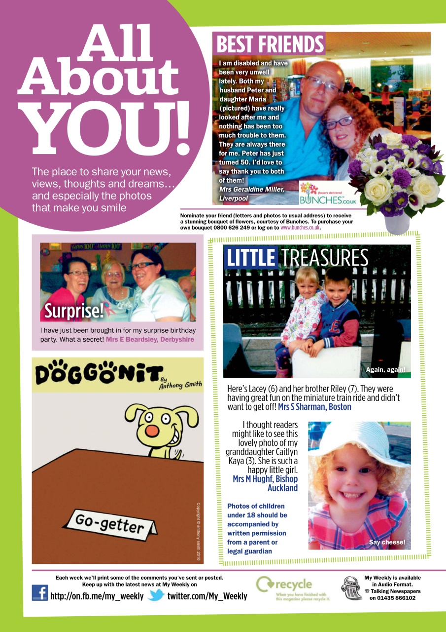 My Weekly Preview Pages