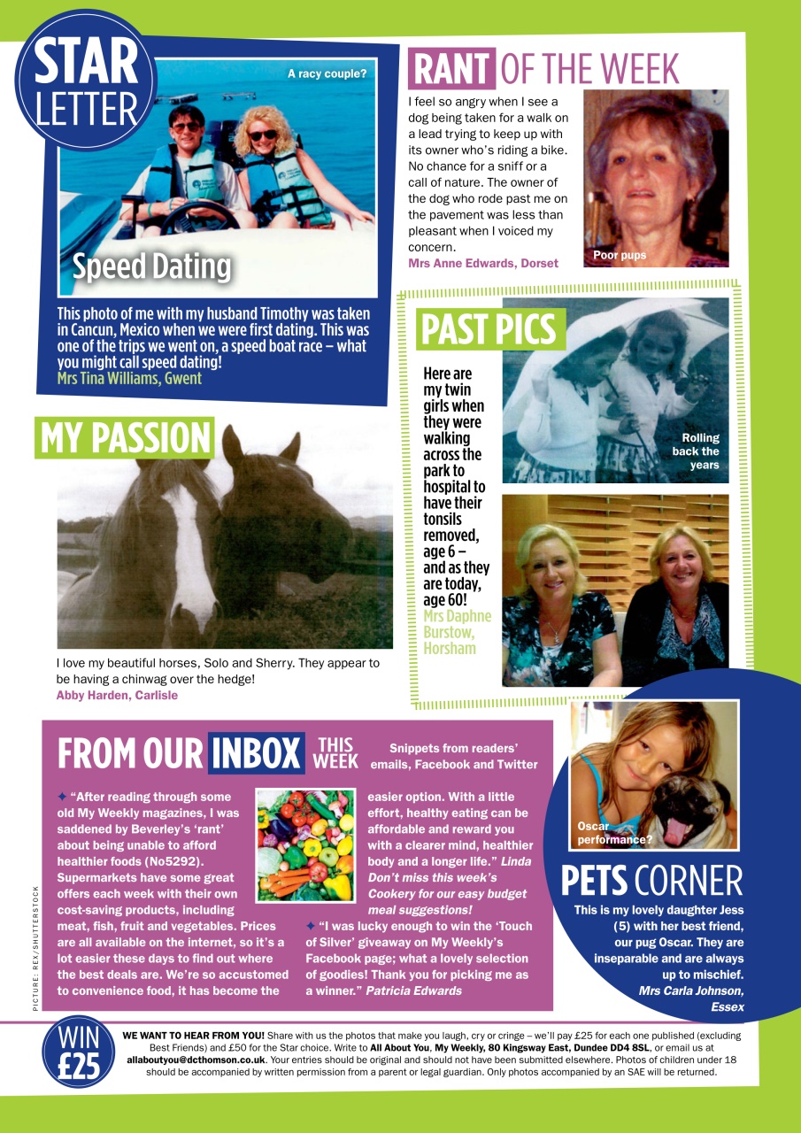 My Weekly Preview Pages