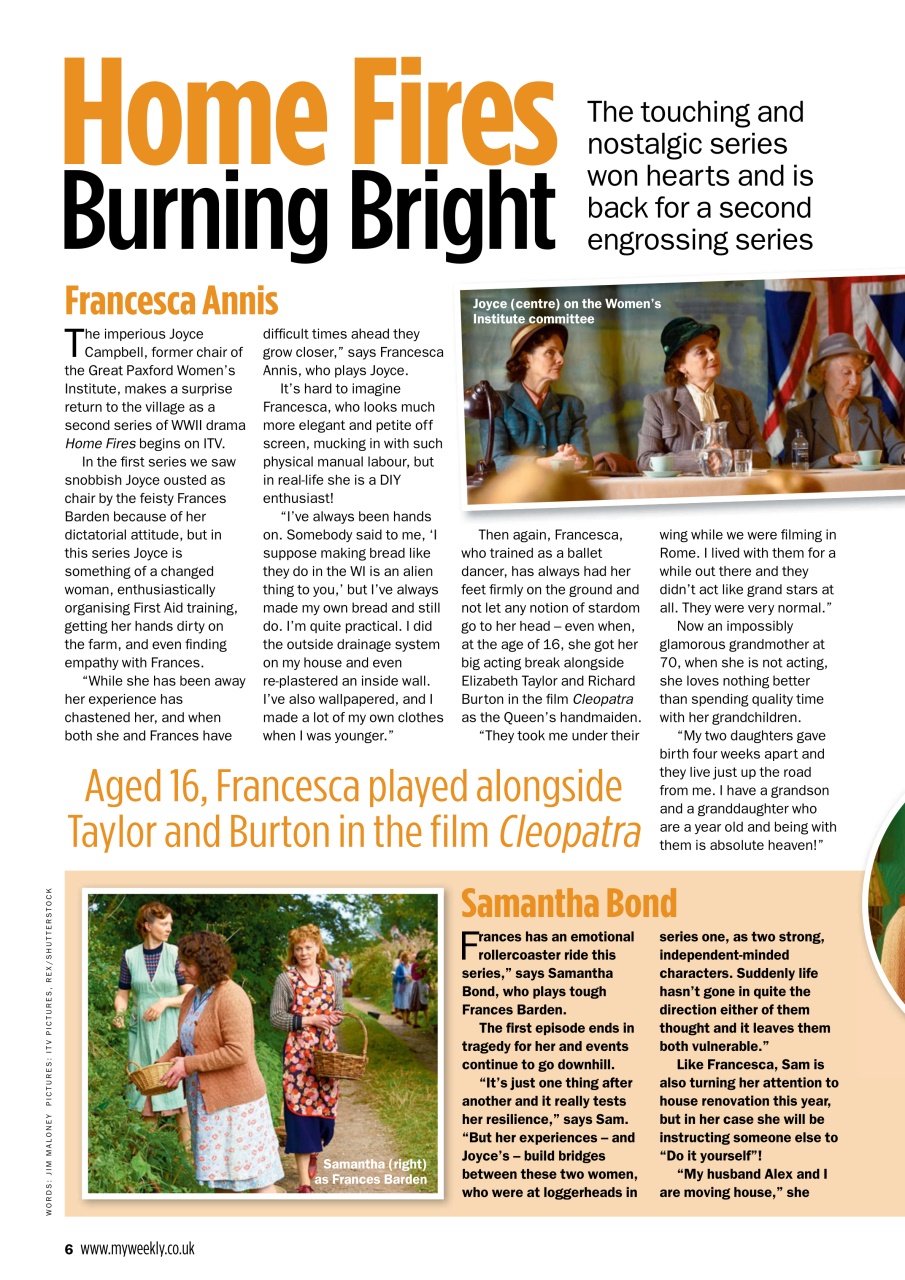 My Weekly Preview Pages