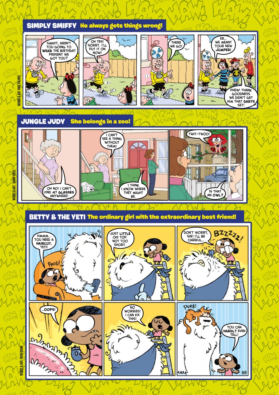 Beano Preview Pages
