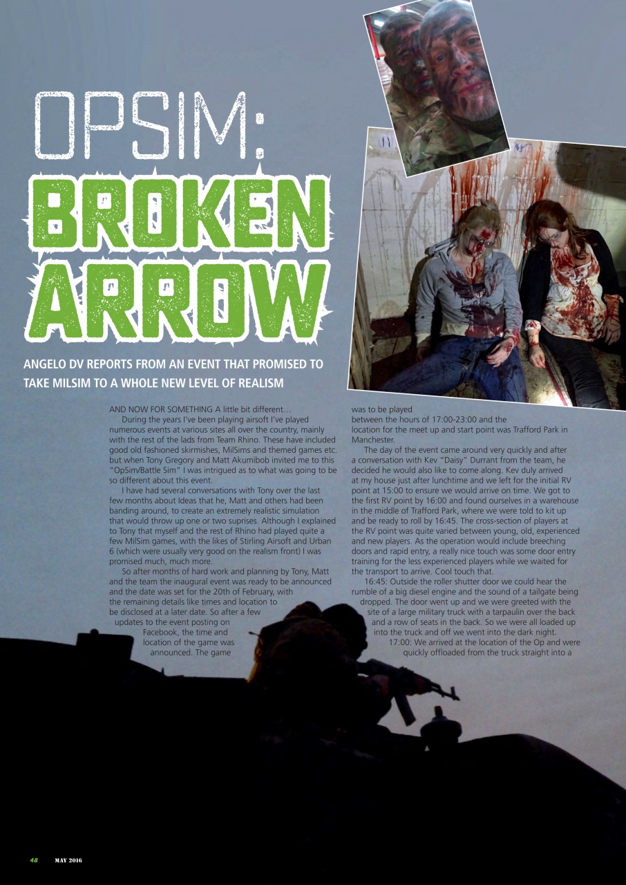 Airsoft Action Preview Pages
