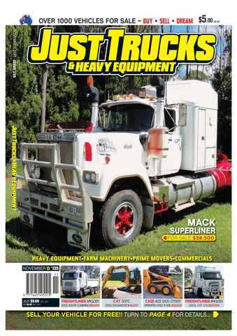 JUST TRUCKS issue JUST TRUCKS Nov Issue 125