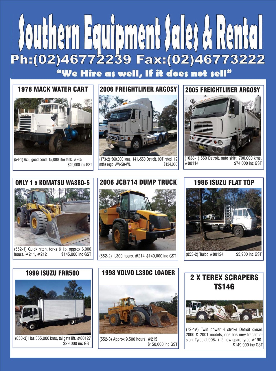 JUST TRUCKS Preview Pages