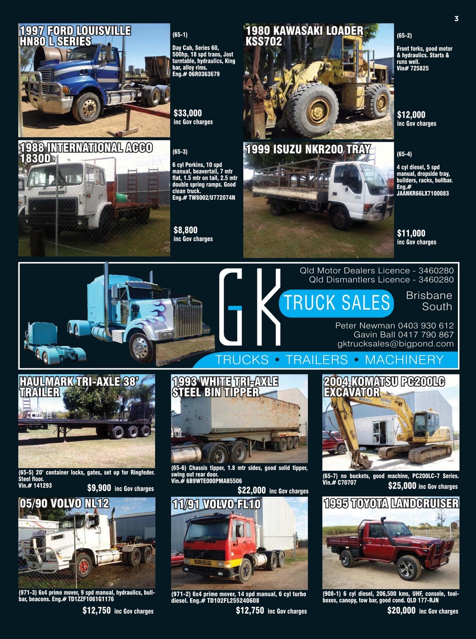 JUST TRUCKS Preview Pages