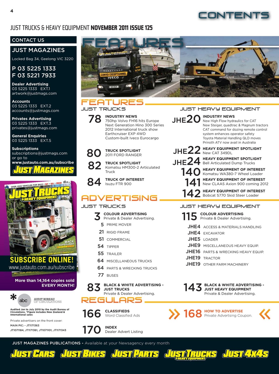 JUST TRUCKS Preview Pages