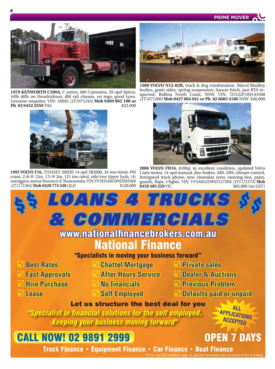 JUST TRUCKS Preview Pages