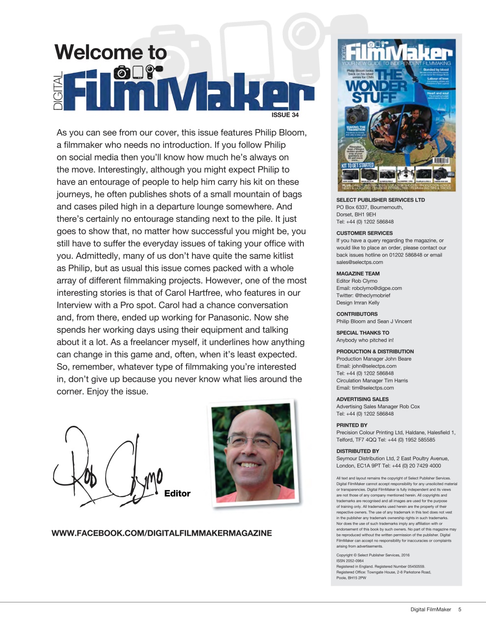 Digital FilmMaker Preview Pages