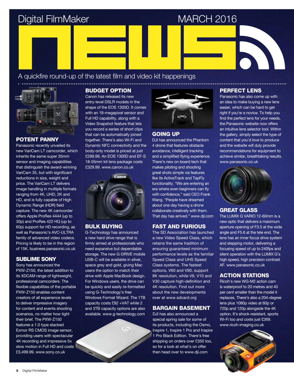 Digital FilmMaker Preview Pages