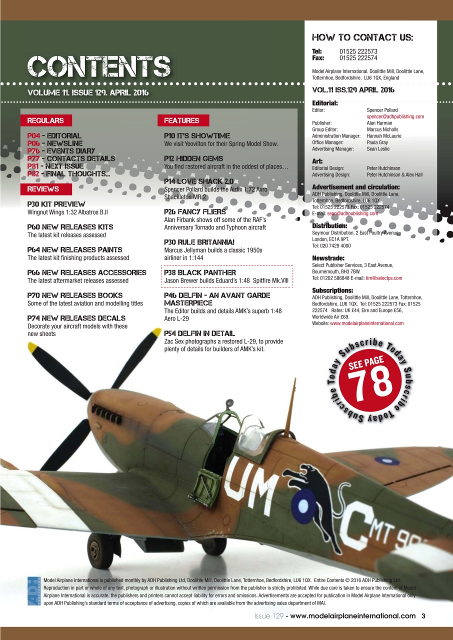 Model Airplane International Preview Pages