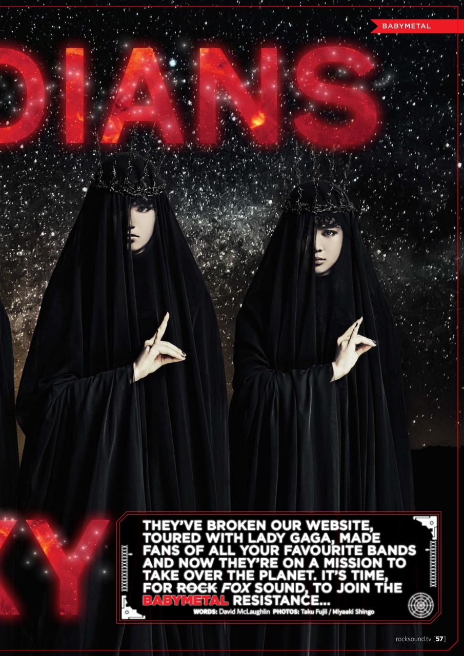 Rock Sound Magazine Preview Pages