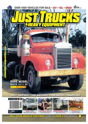 JUST TRUCKS issue JUST TRUCKS Oct Issue 124