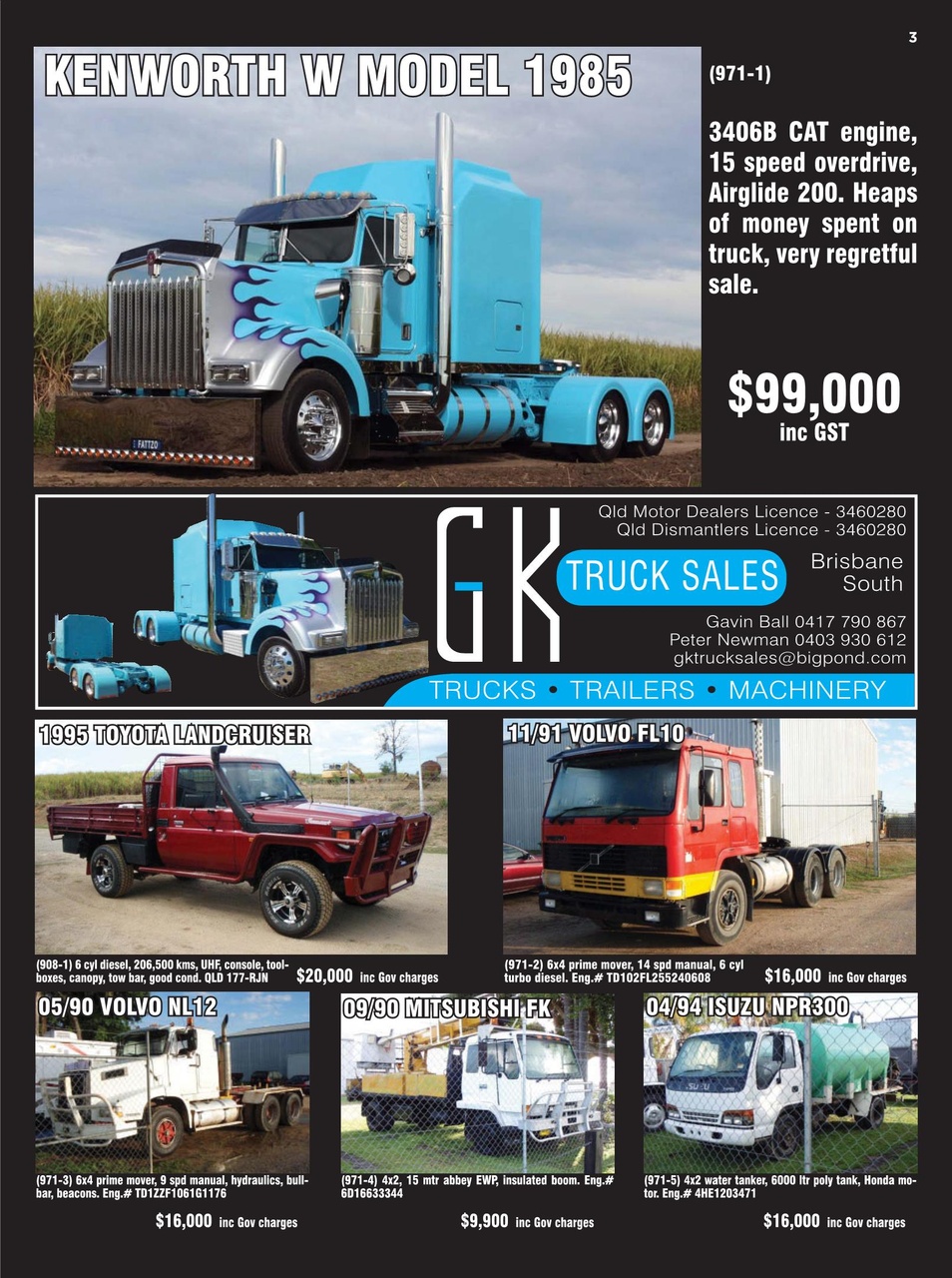 JUST TRUCKS Preview Pages