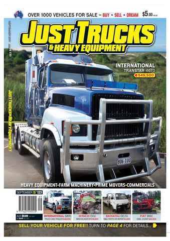 JUST TRUCKS issue JUST TRUCKS Sept Issue 123
