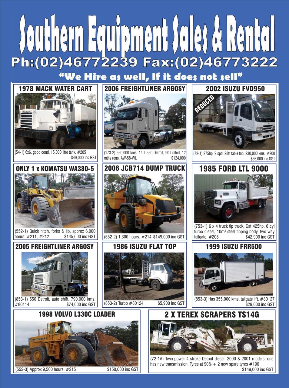 JUST TRUCKS Preview Pages