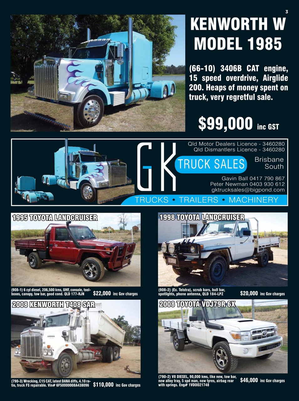 JUST TRUCKS Preview Pages