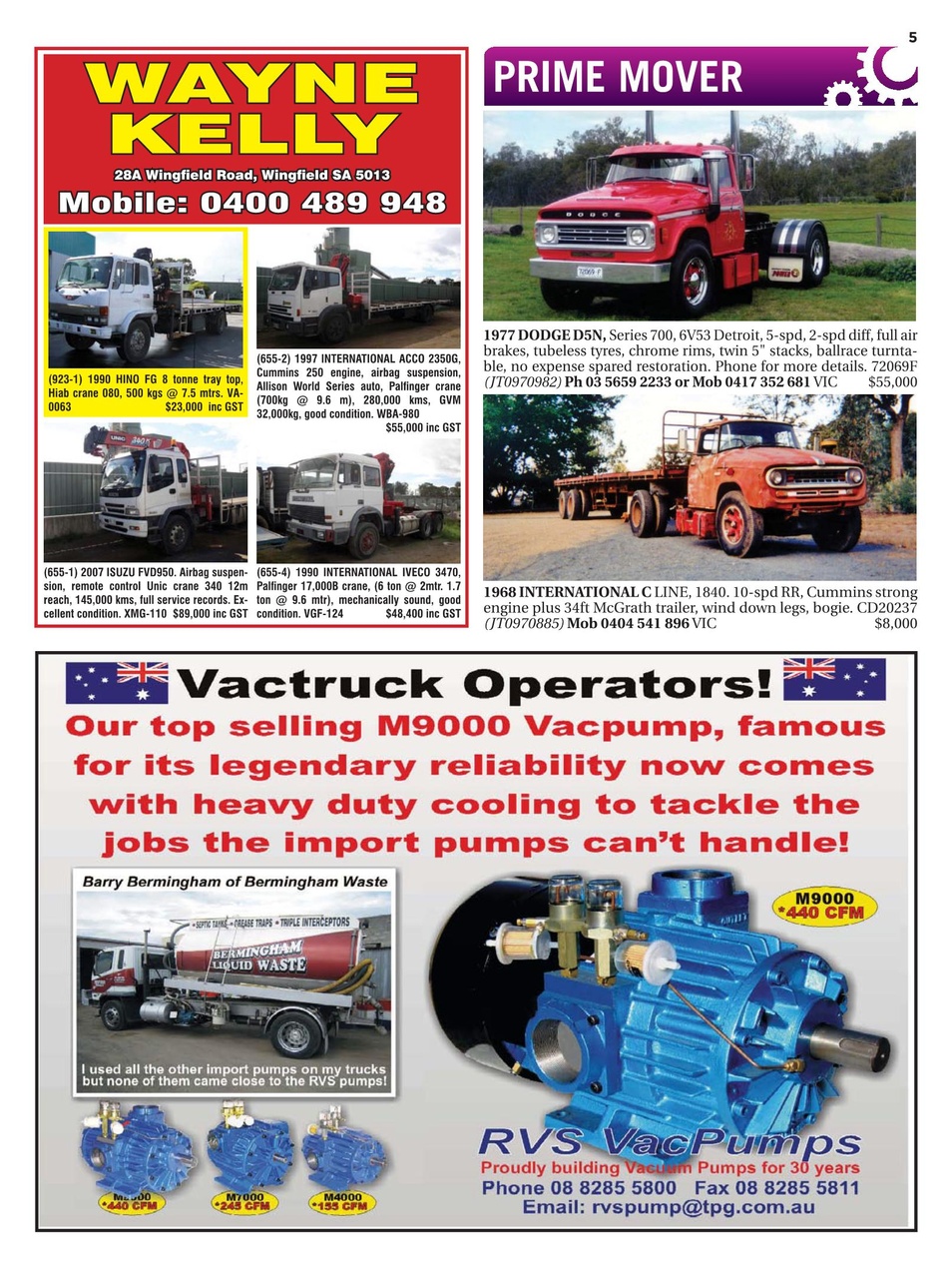 JUST TRUCKS Preview Pages