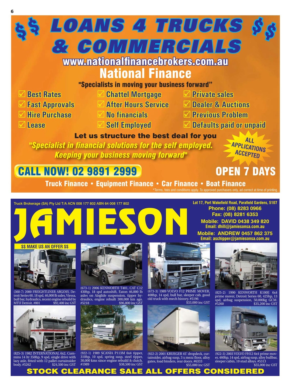 JUST TRUCKS Preview Pages