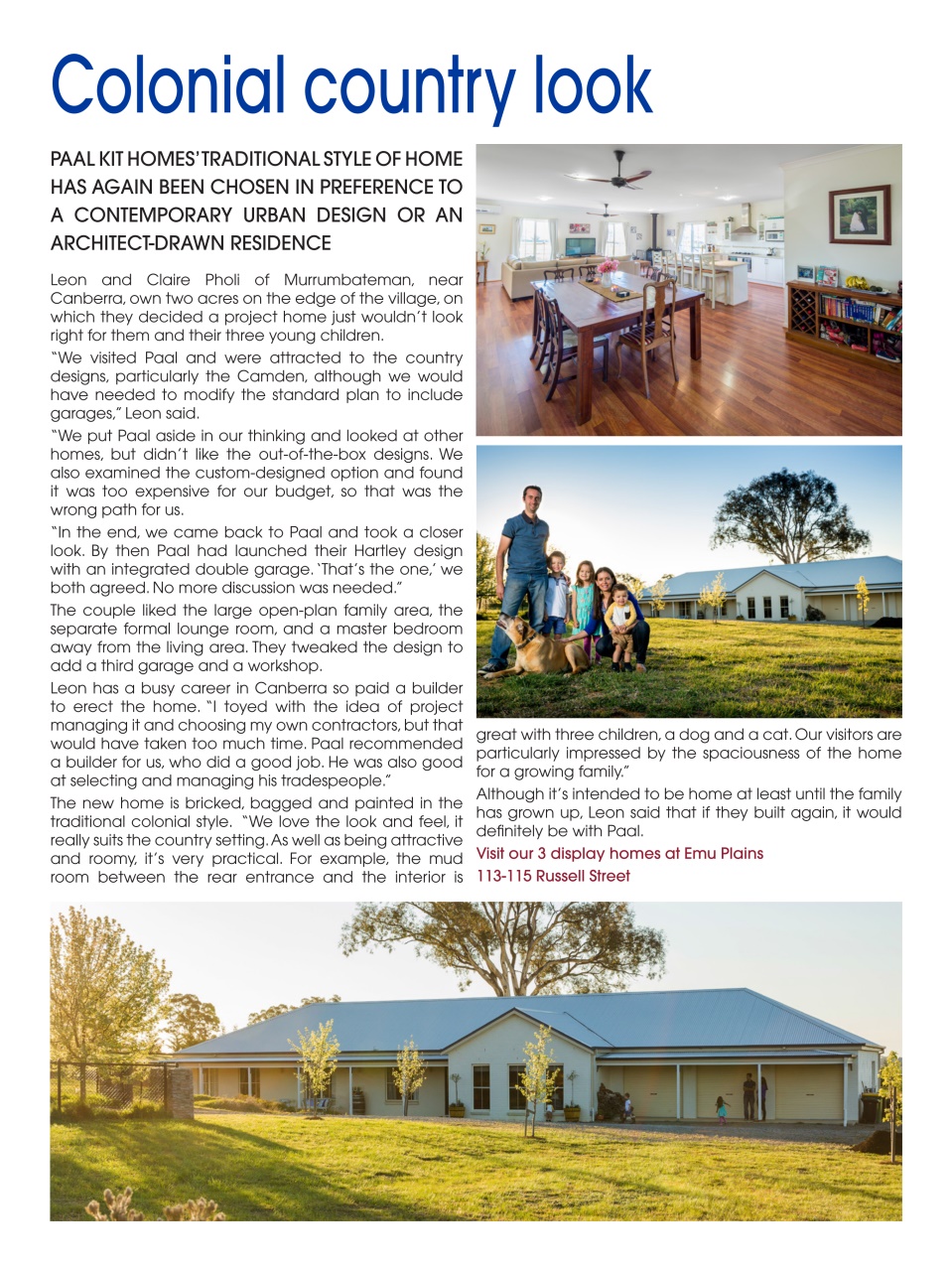 Blue Mountains Life Preview Pages