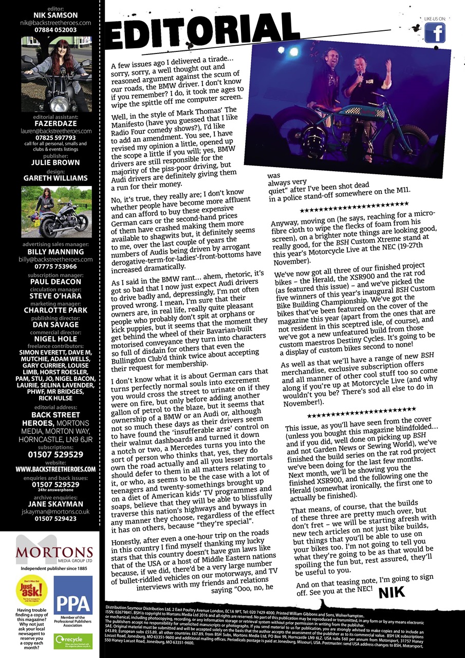 Back Street Heroes Preview Pages