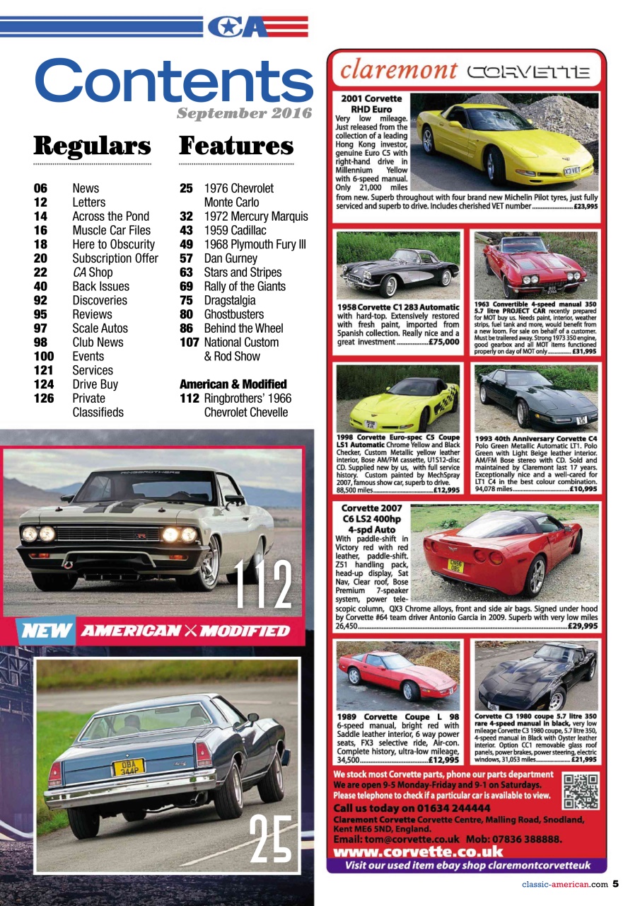Classic American Magazine Preview Pages