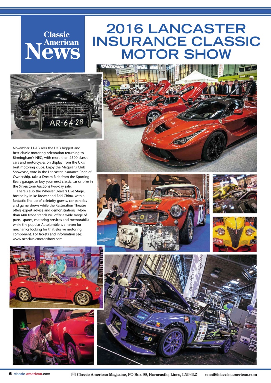 Classic American Magazine Preview Pages