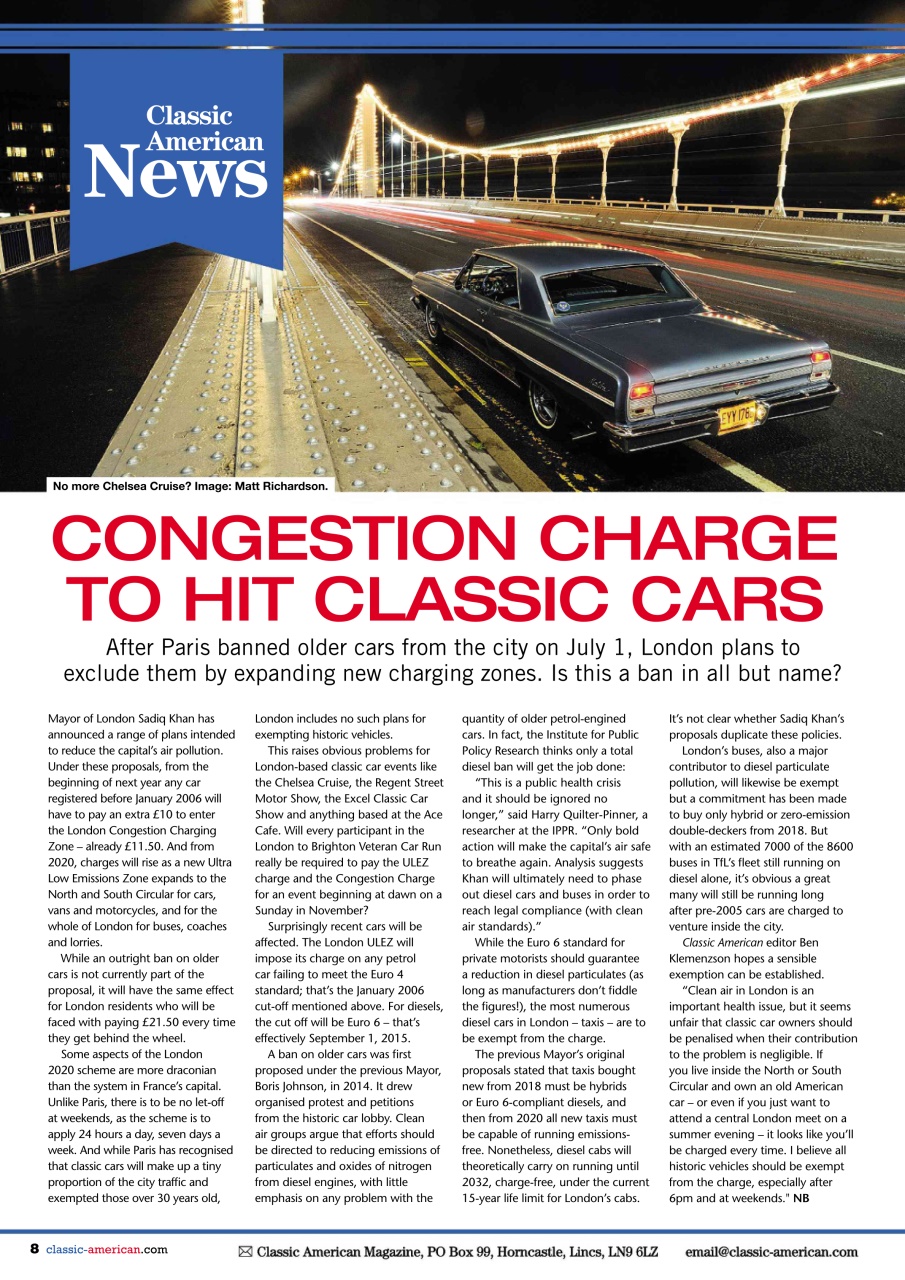 Classic American Magazine Preview Pages