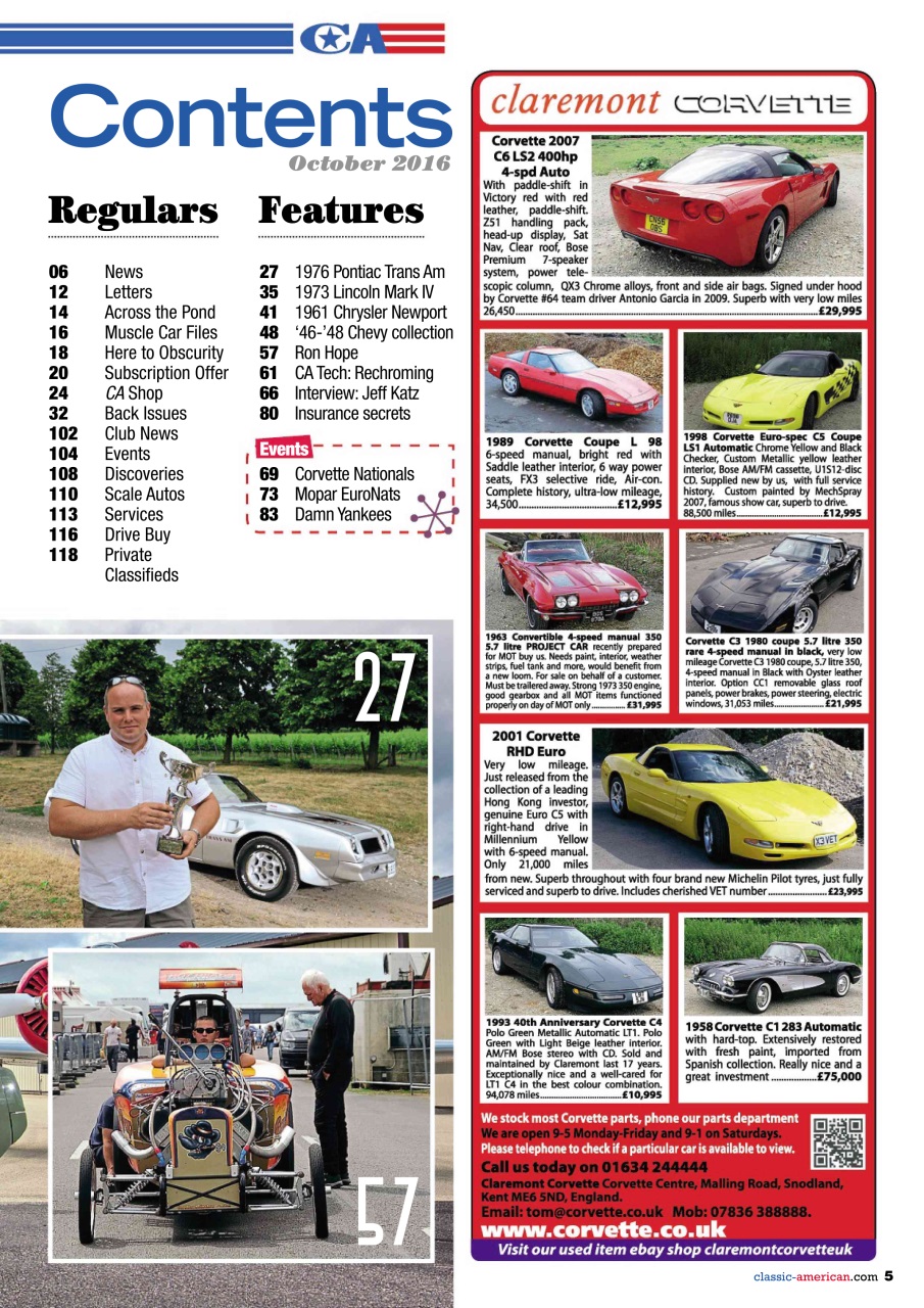 Classic American Magazine Preview Pages