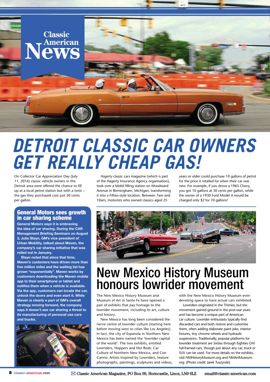 Classic American Magazine Preview Pages