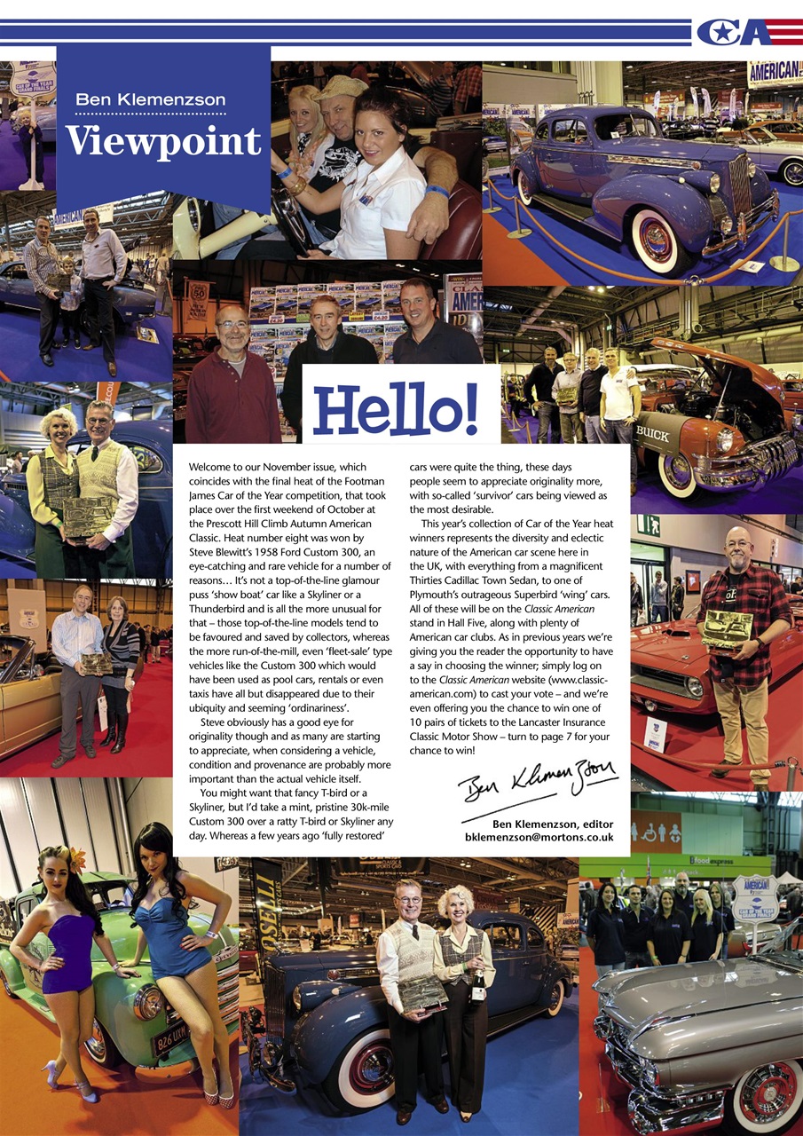 Classic American Magazine Preview Pages