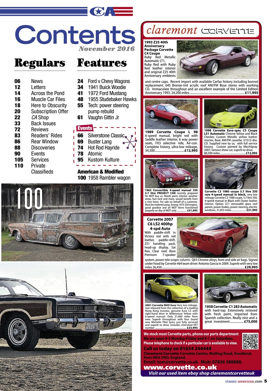 Classic American Magazine Preview Pages