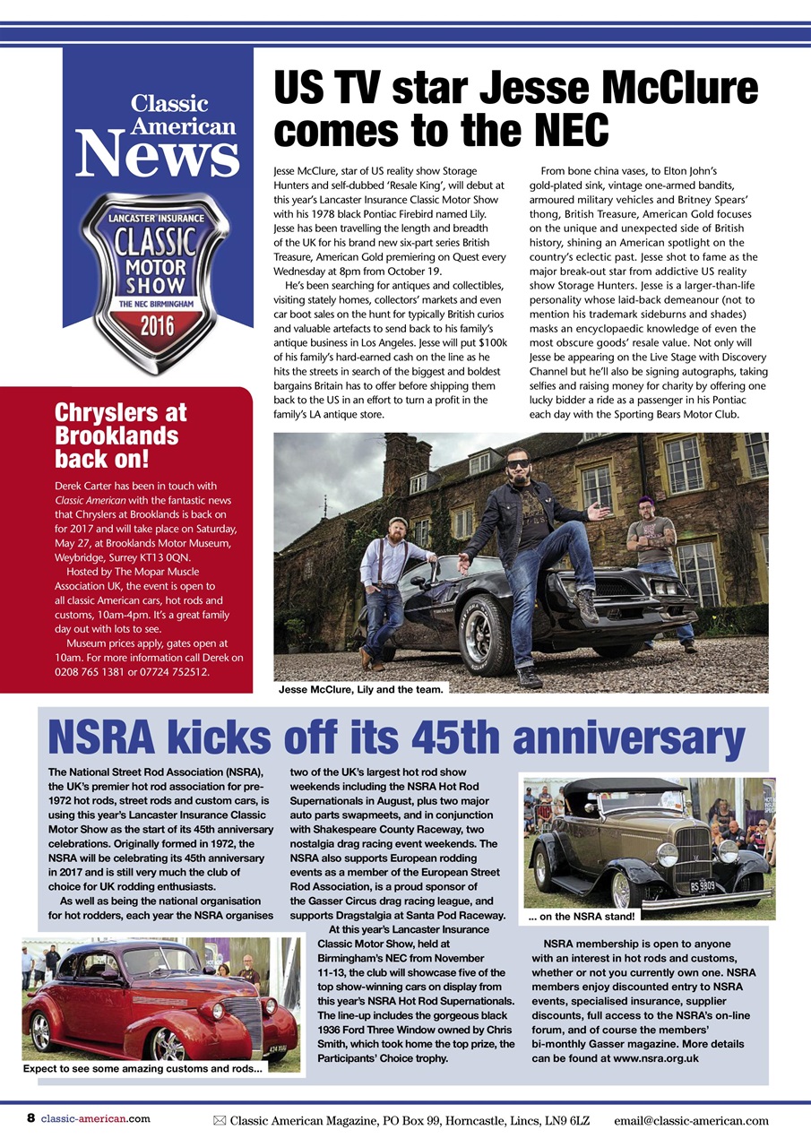 Classic American Magazine Preview Pages