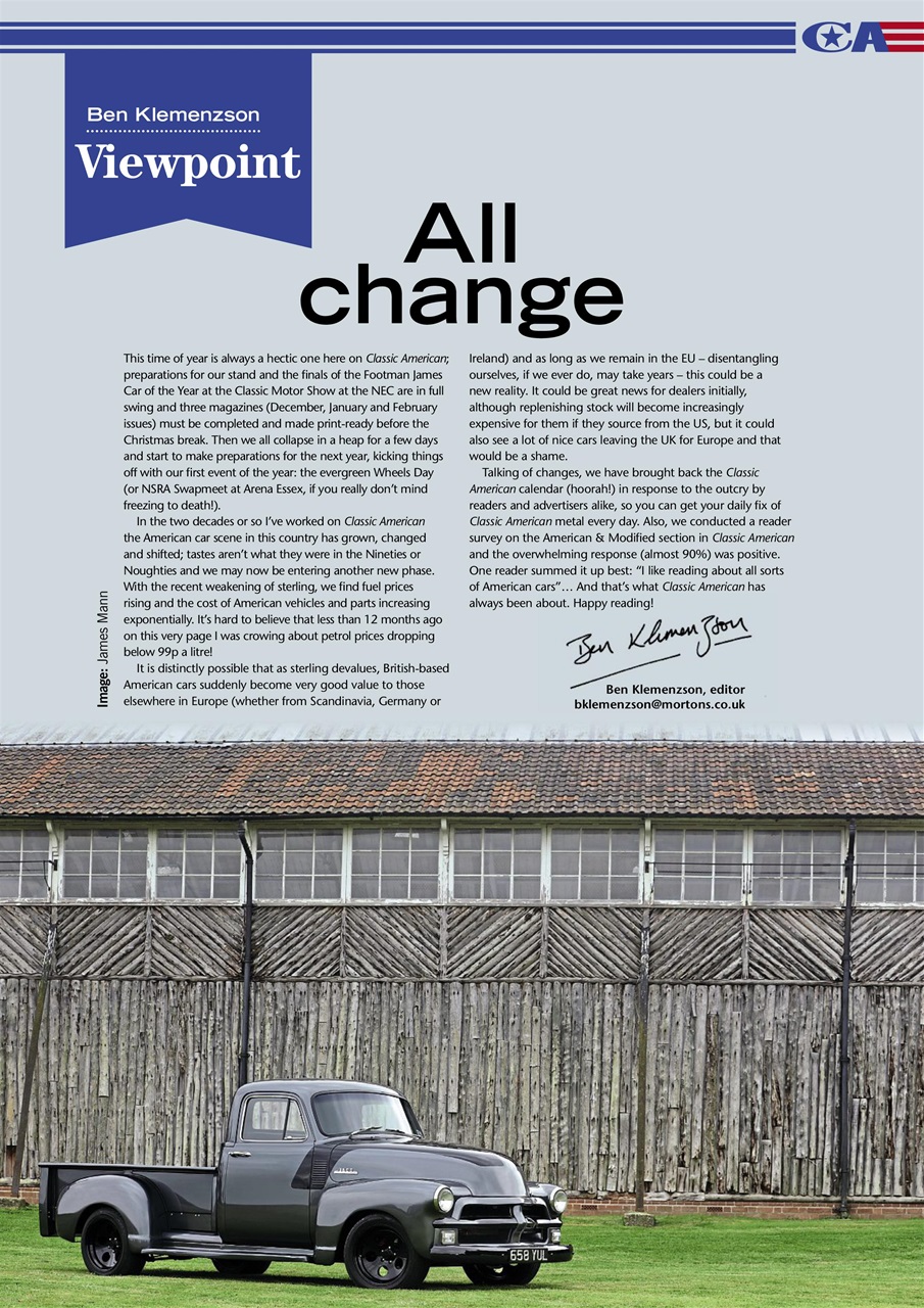 Classic American Magazine Preview Pages