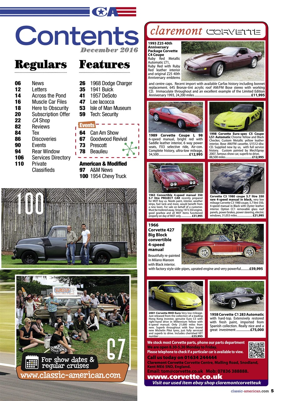 Classic American Magazine Preview Pages