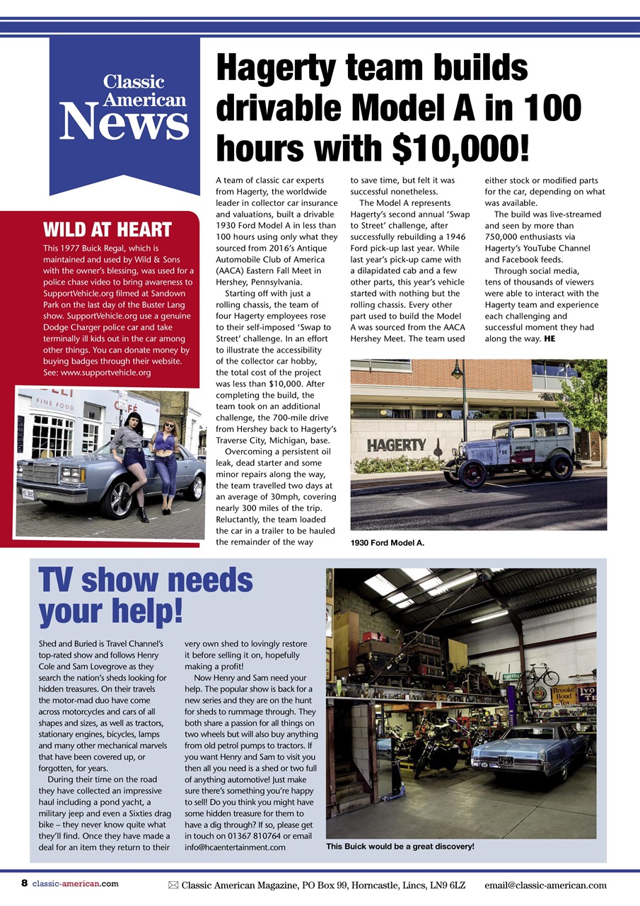Classic American Magazine Preview Pages